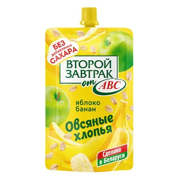 ABC Второй завтрак яблоко-банан