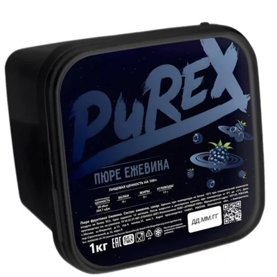 PUREX пюре ежевика
